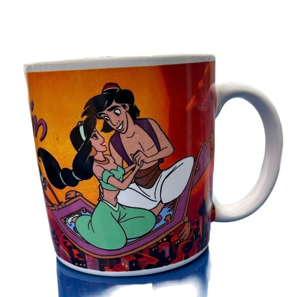 Vintage Disney Aladdin Coffee Mug - Picture 1 of 5